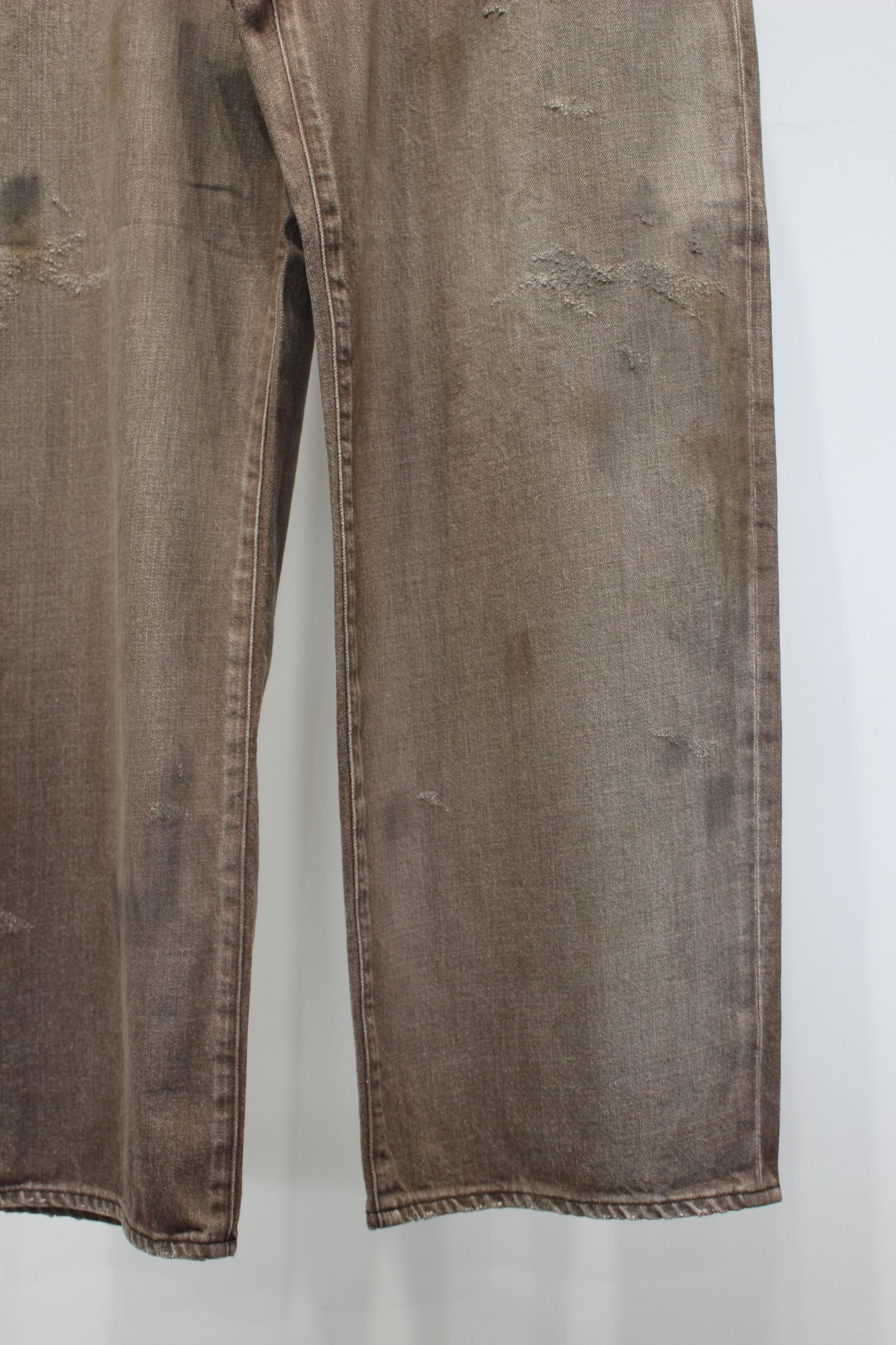 #01 AGING01 | BROWN | デニムパンツ