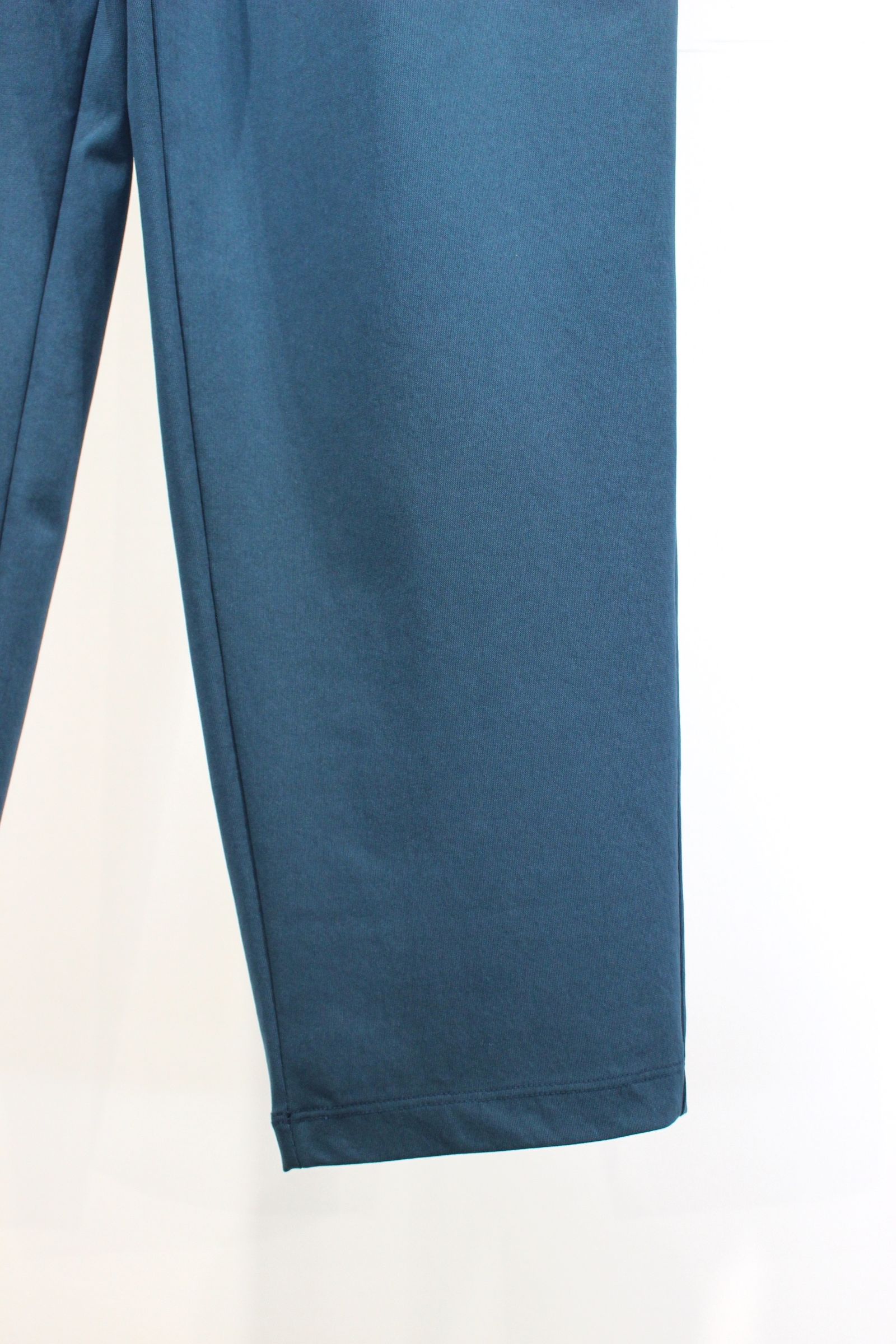 TRICOT TAPERED TROUSERS/PRUSSIAN