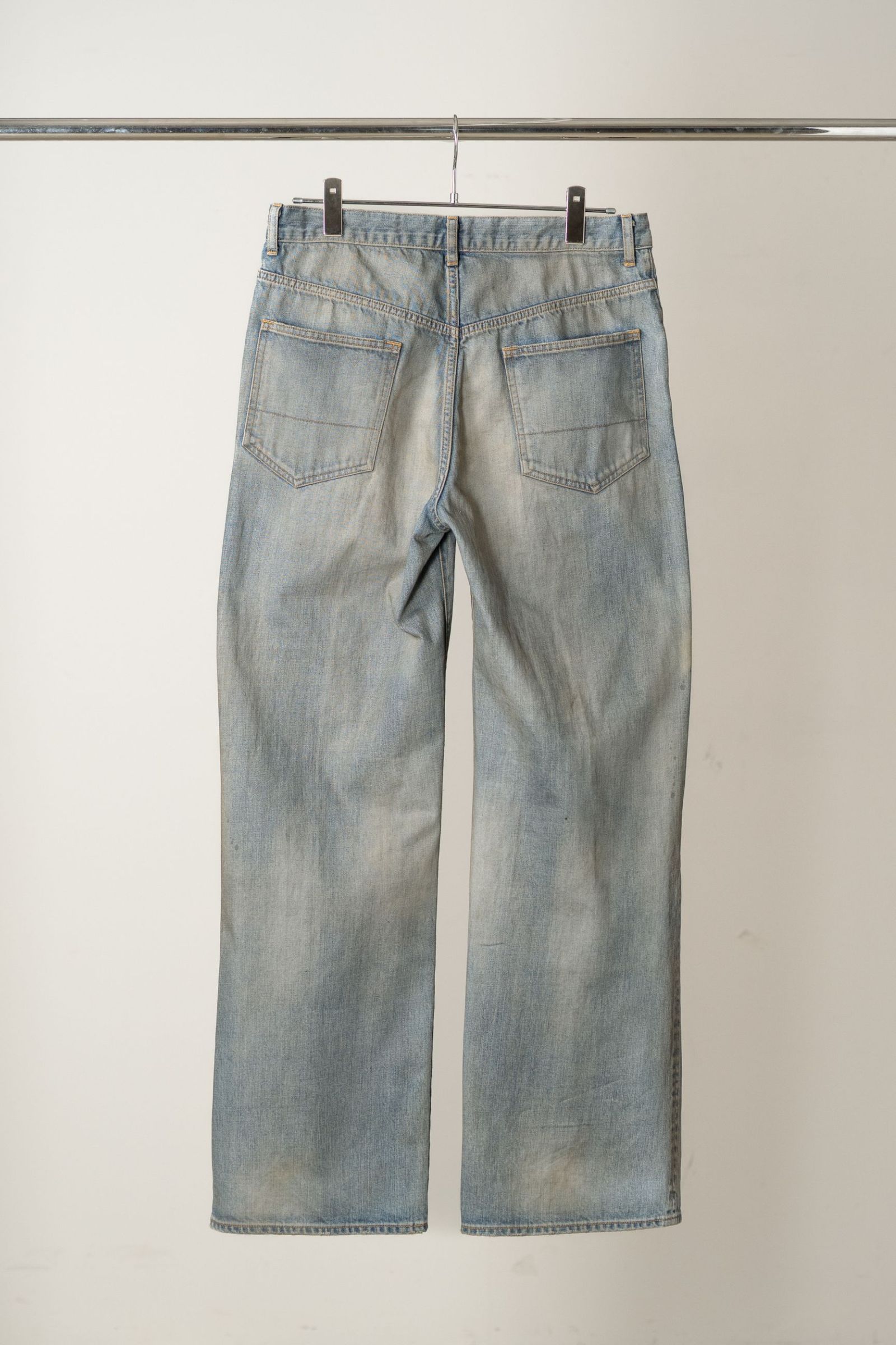 SHOE-CUT DENIM PANTS | INDIGO | デニムパンツ