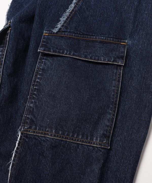 SWITCHING CARGO DENIM PANTS | INDIGO | デニム