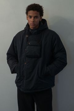 [ラスト1点] Light parka | BLACK | ヘビーアウター