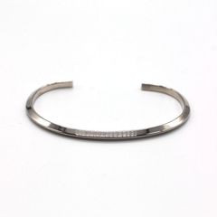 U222 " SLOPE/3mm "BANGLE | SILVER950 | バングル