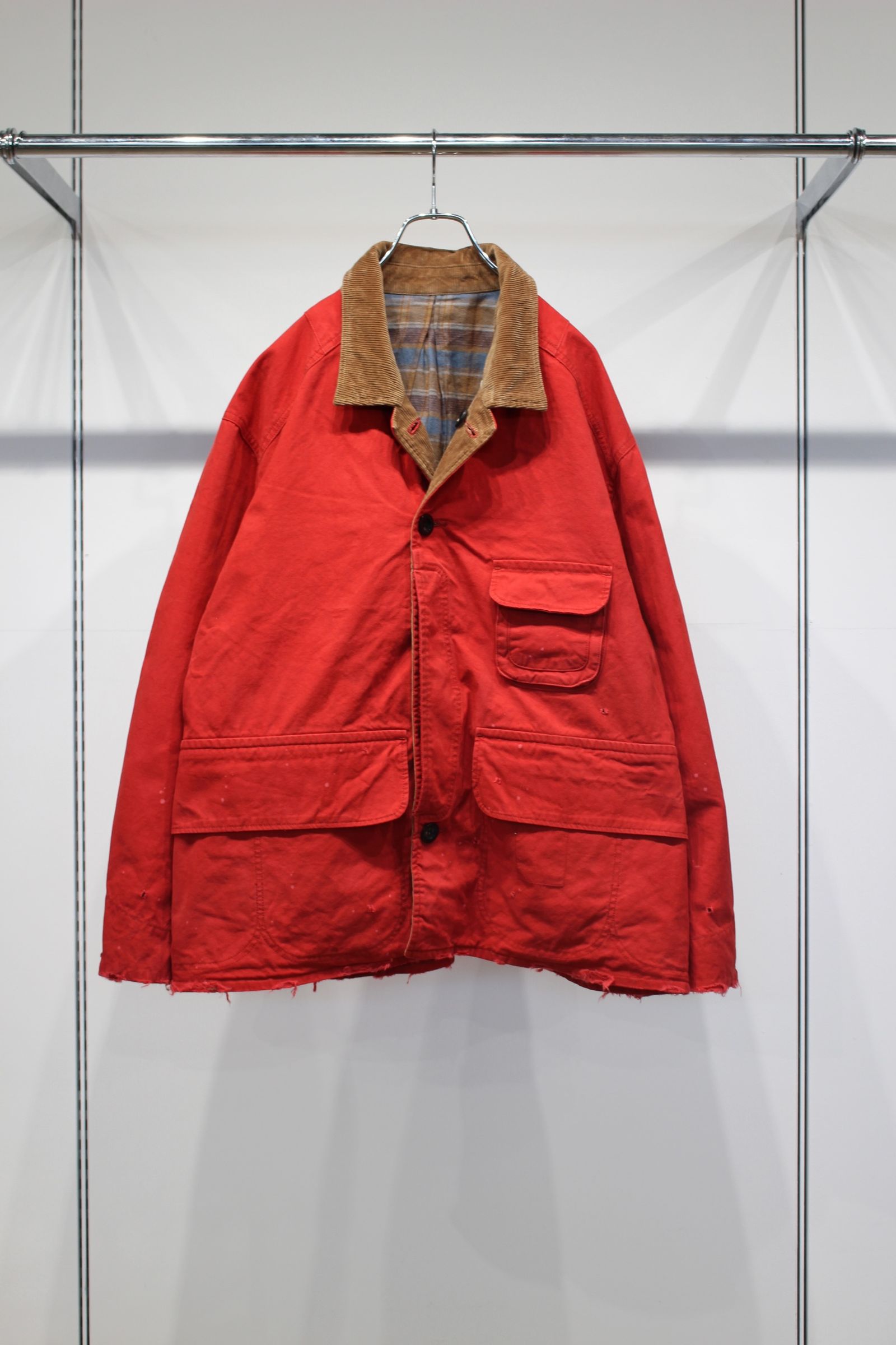 REVERSIBLE WORK JACKET | RED | リバーシブルジャケット