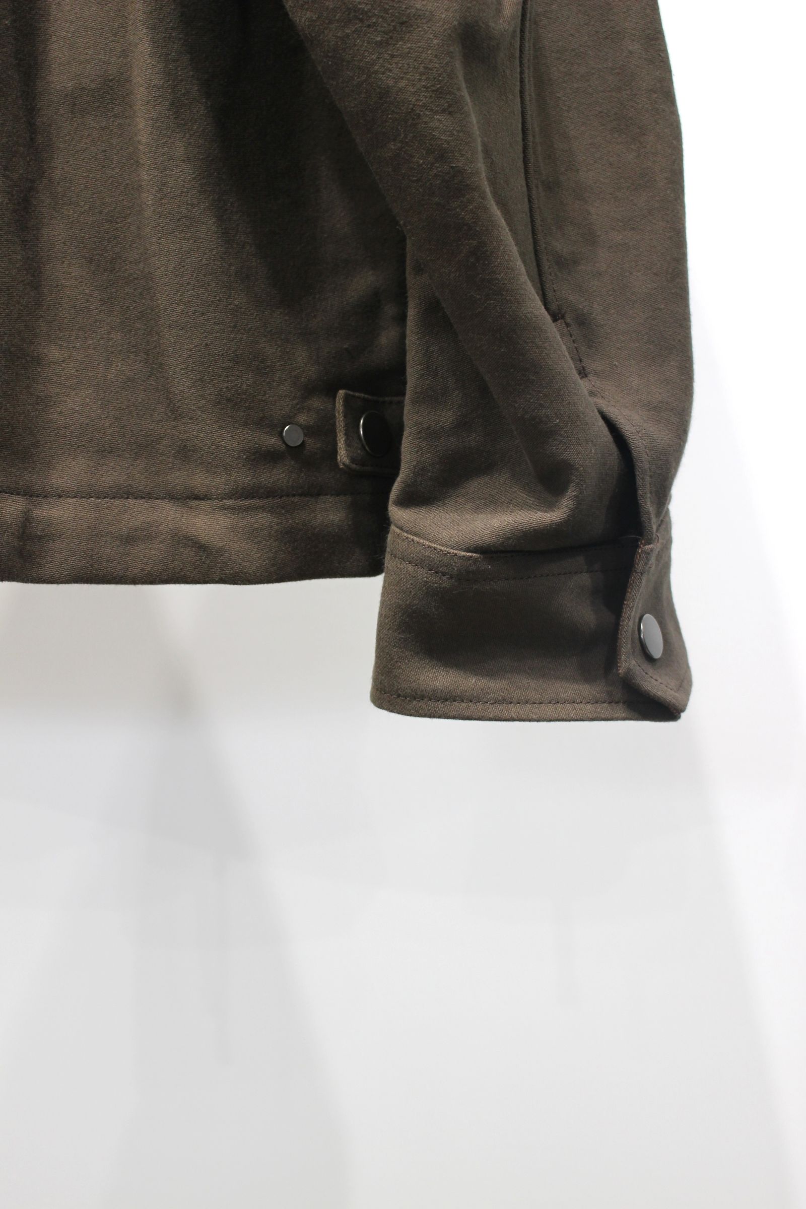 JENS SHORT BLOUSON "moleskin" | KHAKI | ブルゾン