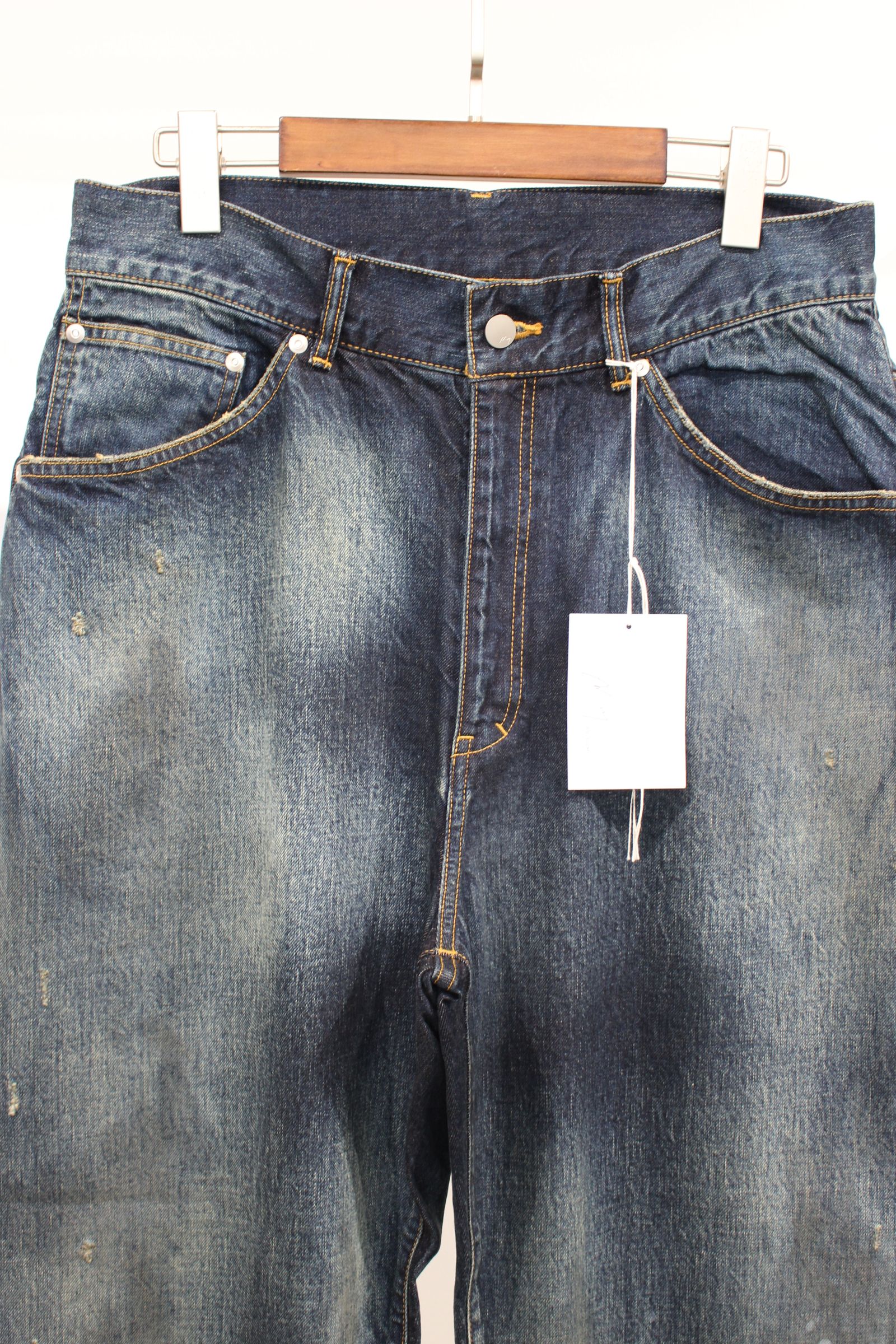 AGING TAPERED 5P DENIM PANTS | INDIGO | デニム