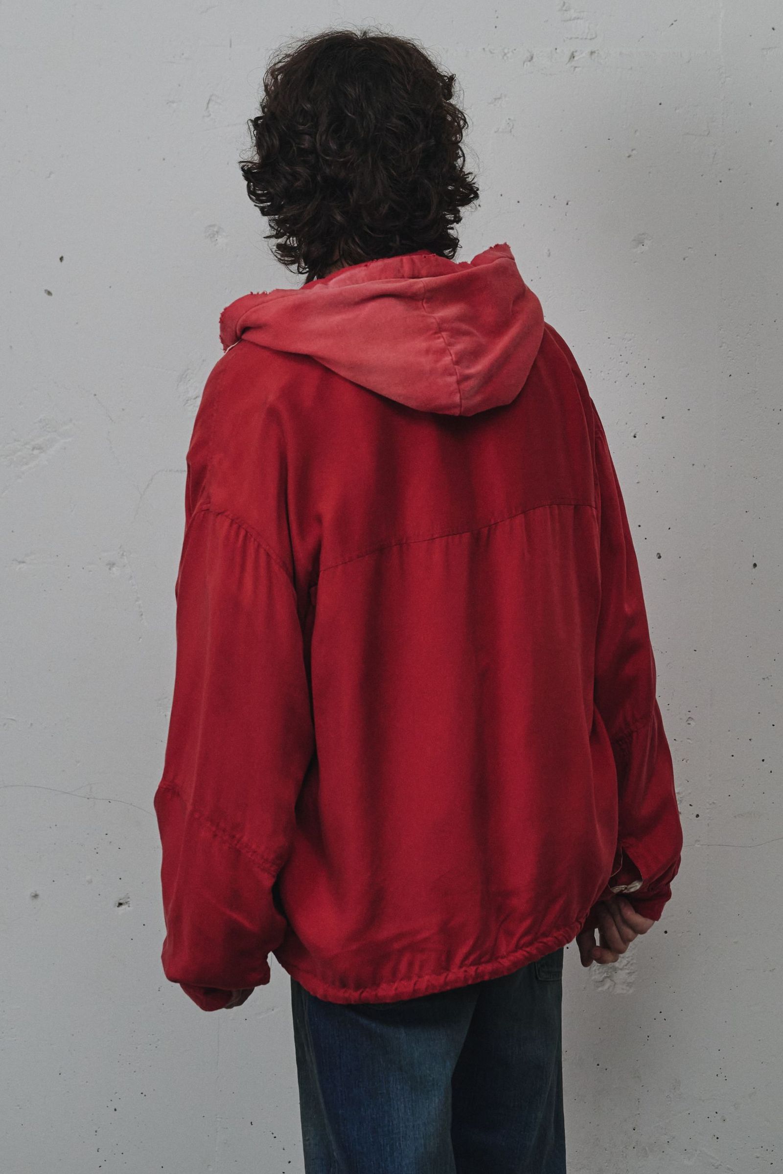 [ラスト1点] CUPRO REVERSIBLE JACKET | RED | リバーシブルジャケット