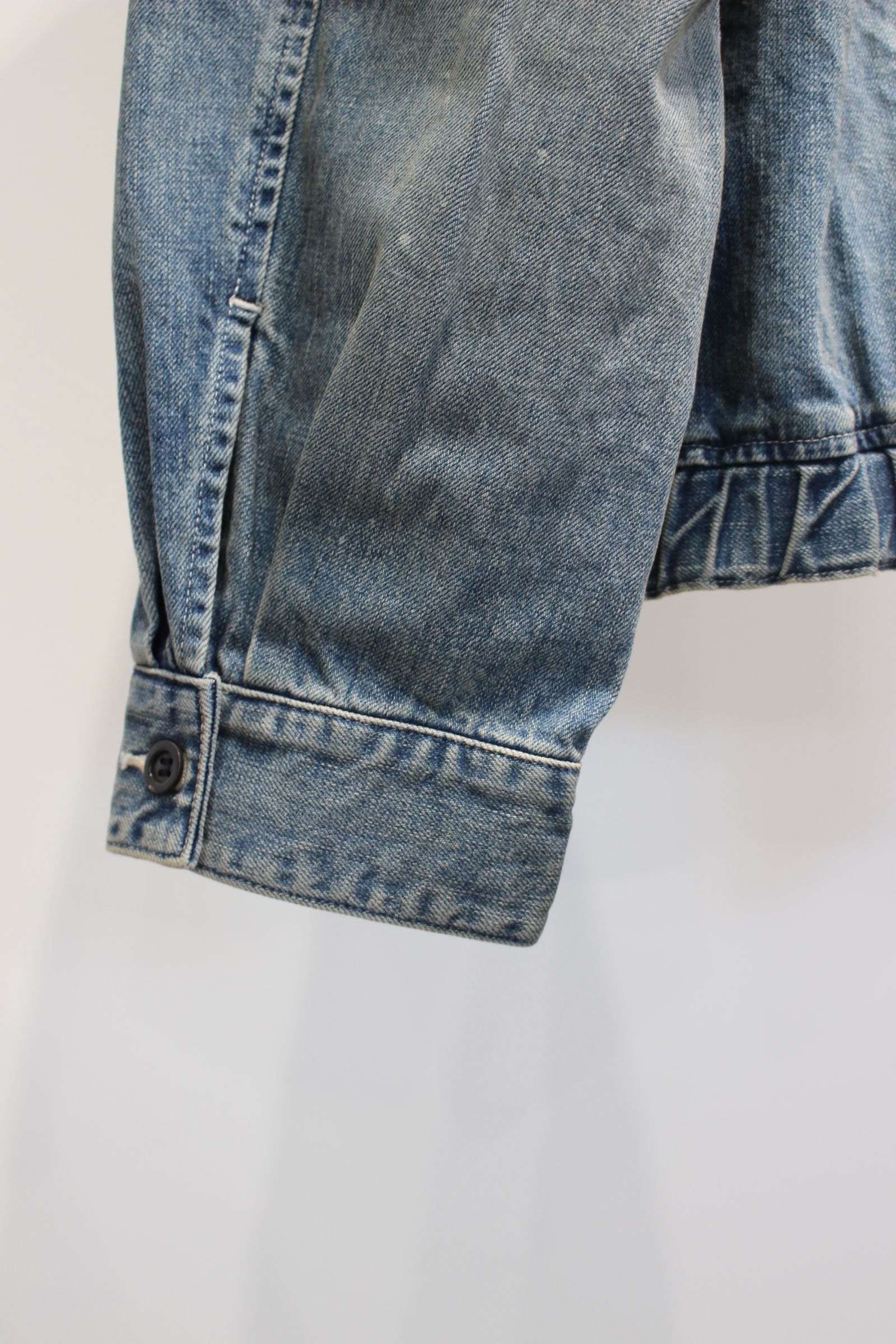 AGING DENIM TUCK JACKET | INDIGO | デニムジャケット