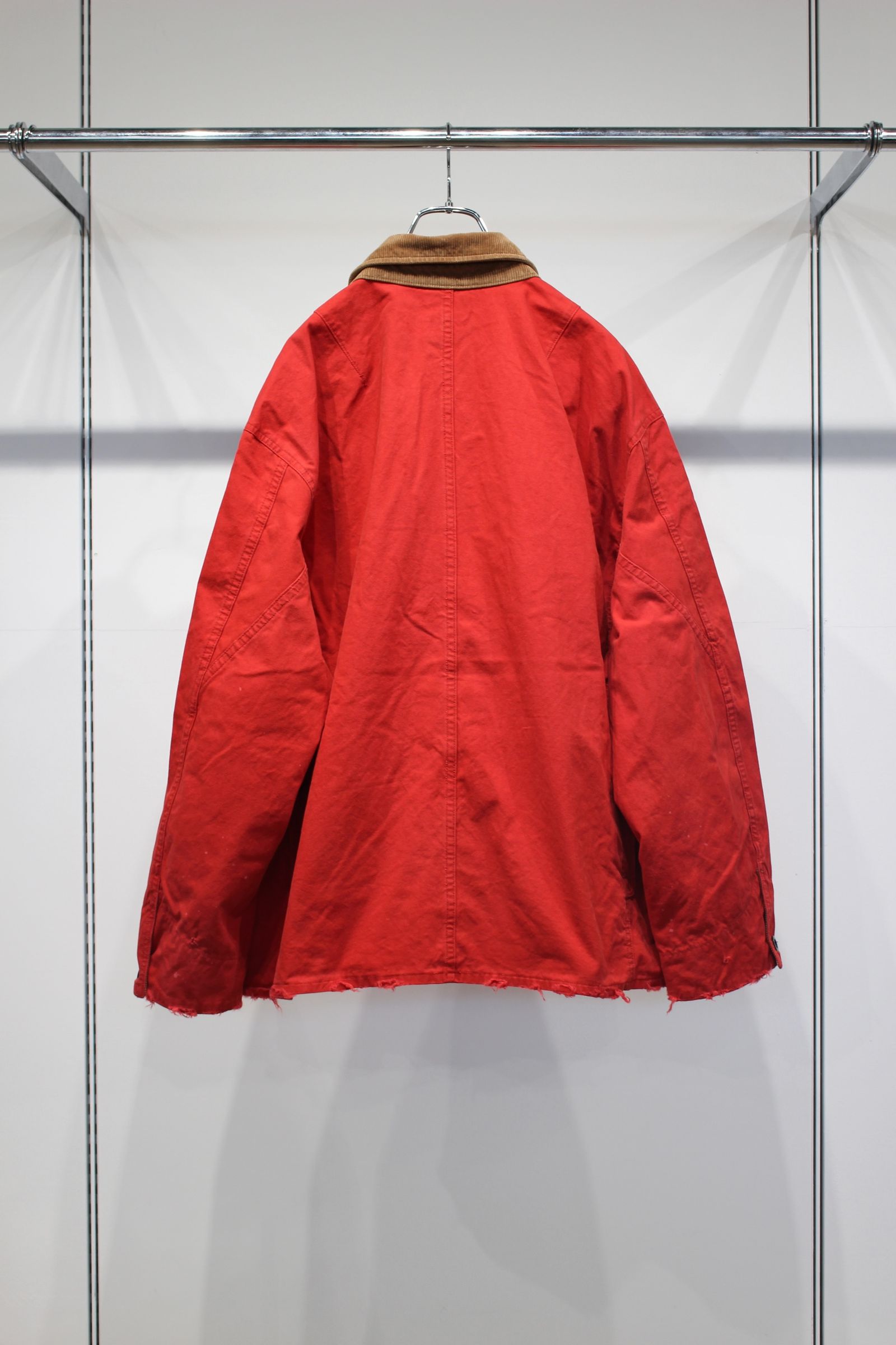 REVERSIBLE WORK JACKET | RED | リバーシブルジャケット