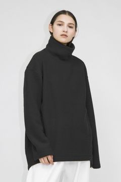 PILE NAPPING BRUSHED HIGH-NECKED/ハイネックトレーナー
