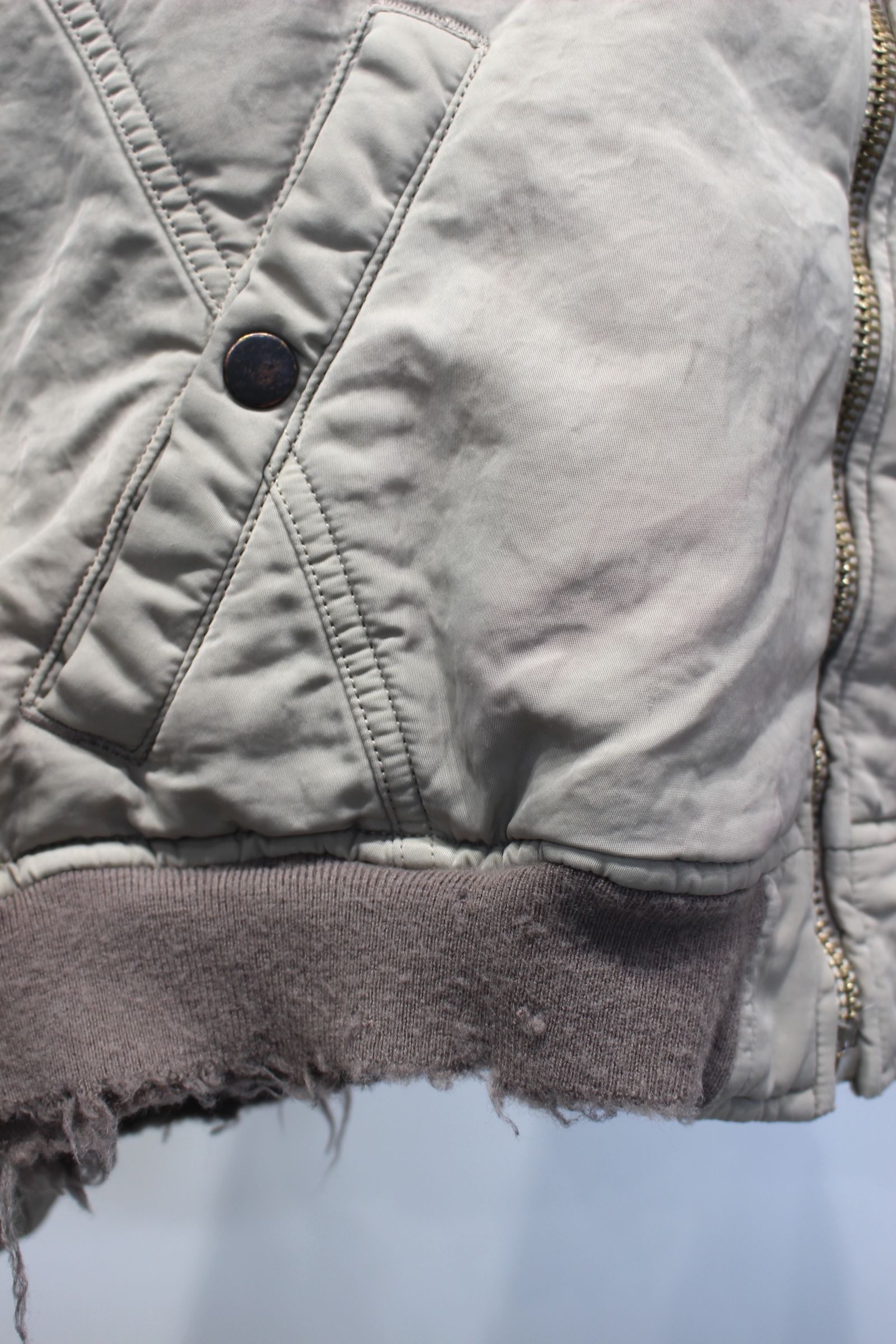 FADED BOMBER JACKET | SAND | ボンバージャケット