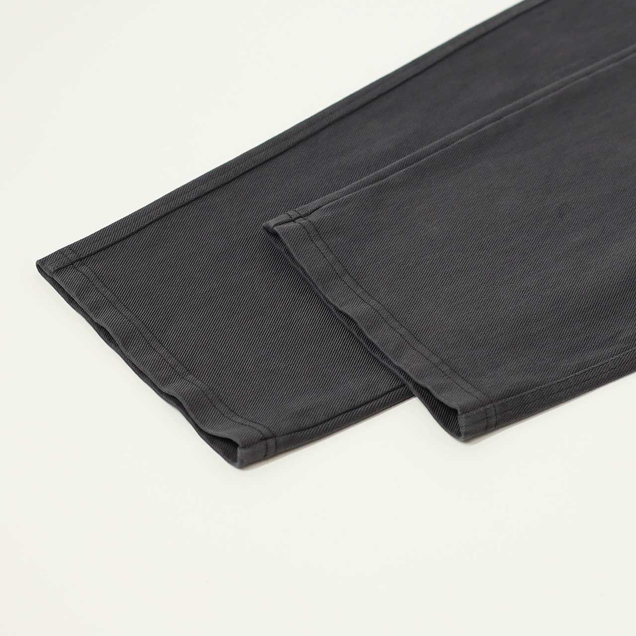 DENIM 1TUCK EZ TAPERED PANTS -slate gray- | SLATE GRAY | ニットデニム