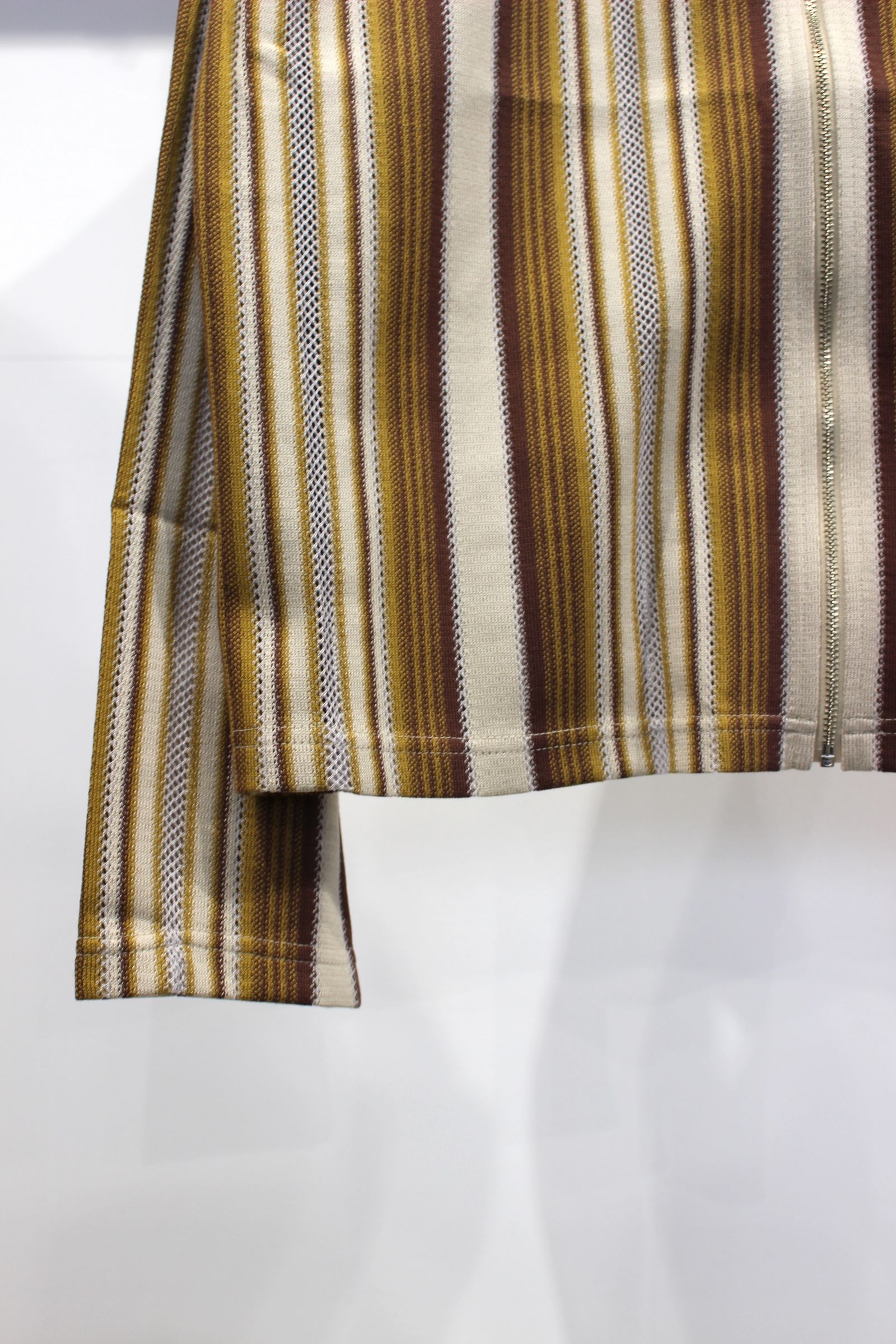 STRIPE SHIRT CARDIGAN/シャツカーディガン/ベージュ