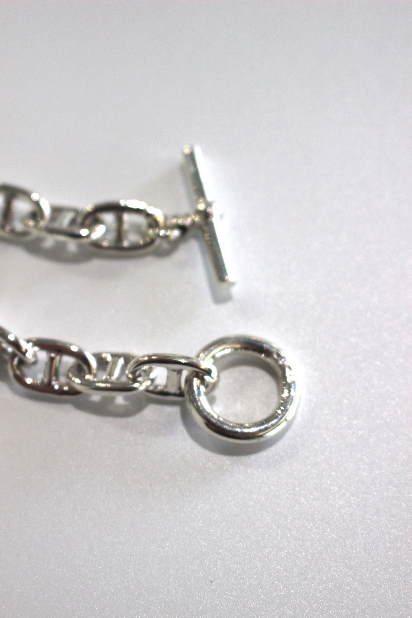 INTERIM TAXCO SILVER ANCHOR BRACELET-