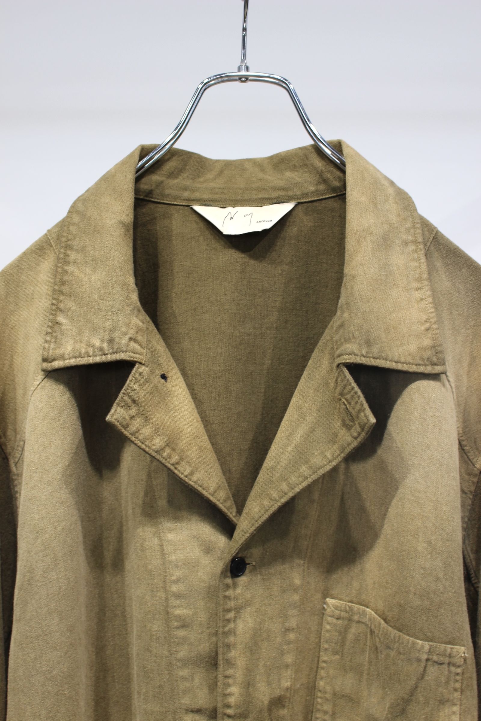 FADED L/C WORK SHIRT | OLIVE | シャツジャケット