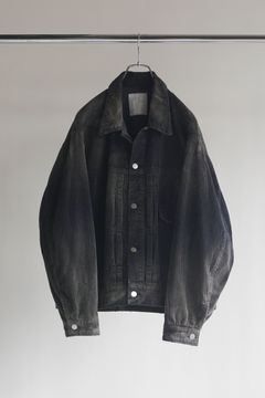 CORDED VELVETEEN JACKET | BLACK | ジャケット