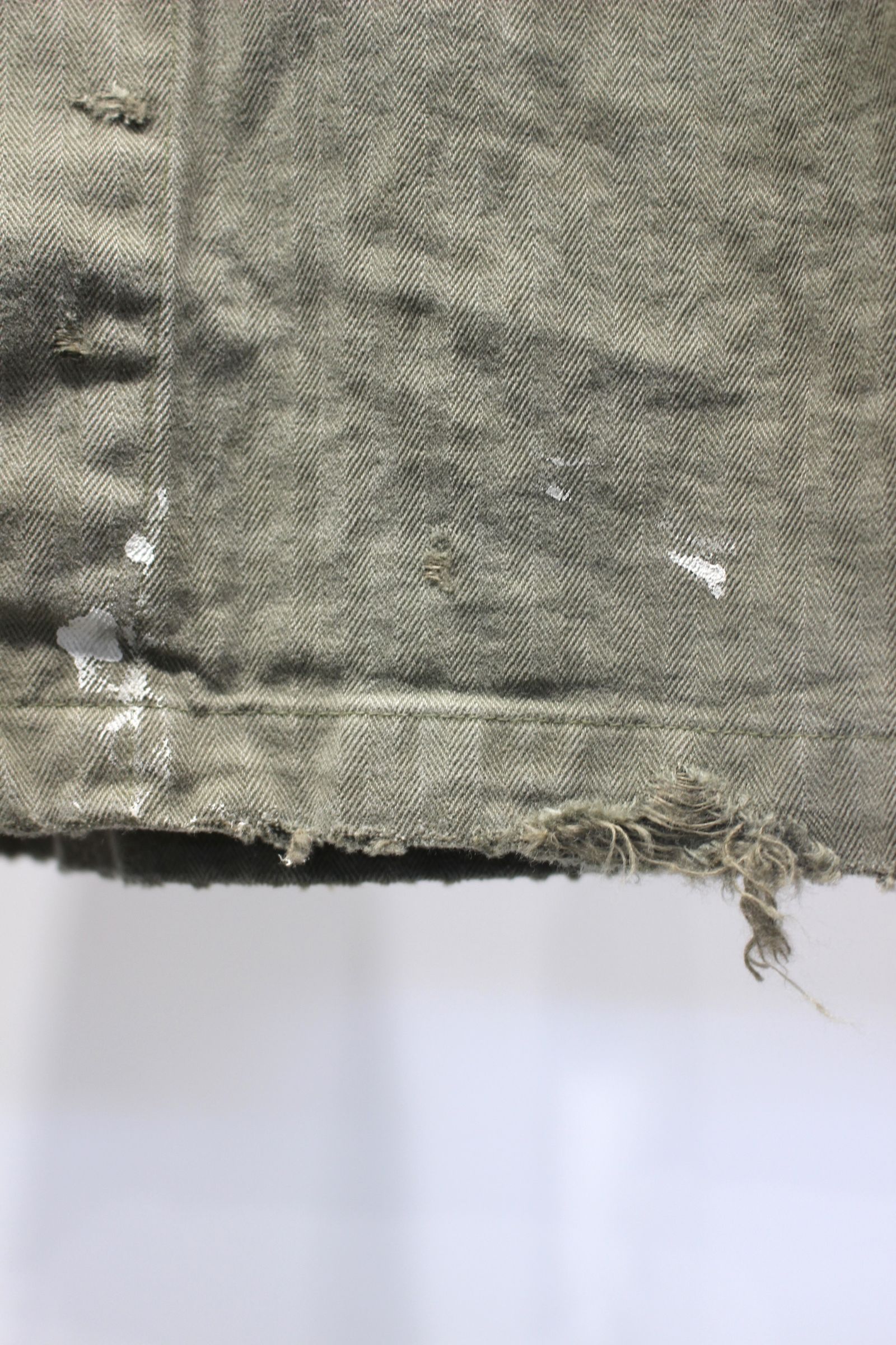 HERRINGBONE WORK SHIRT | M.GREEN | ワークシャツ
