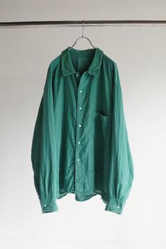 DOUBLEGAUZE CRASH LS SHIRT/GREEN