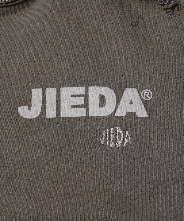 JieDa SWEAT HOODIE/パーカー/ブラック