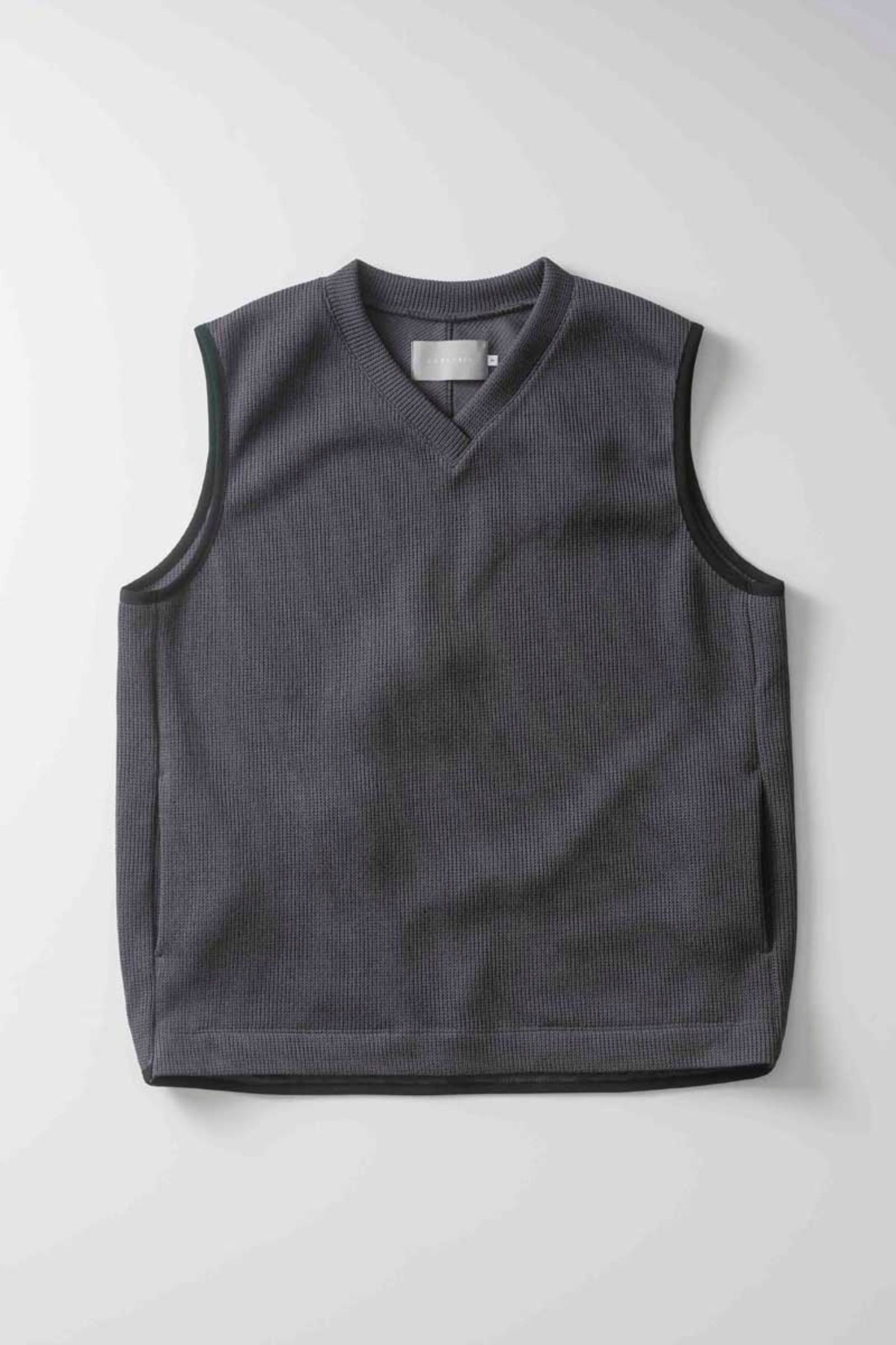 DRY KNIT VEST/GRAY