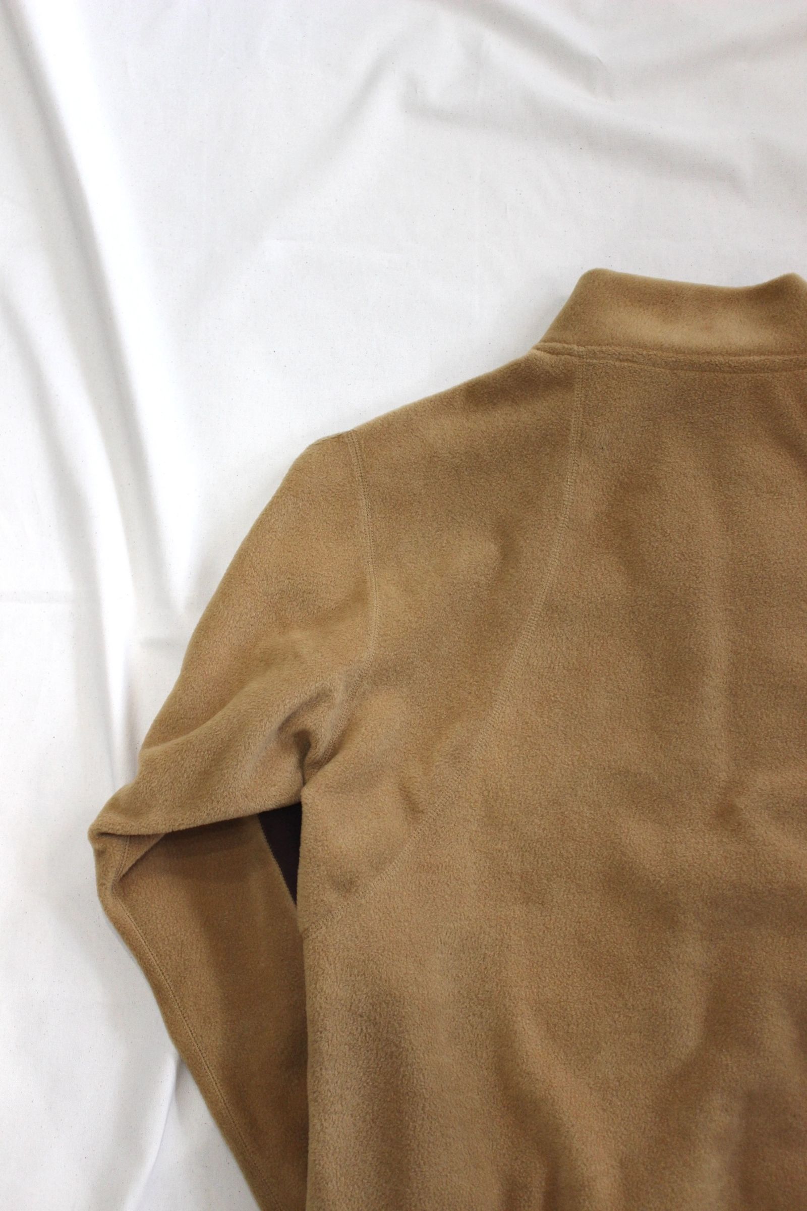 SWITCHING FLEECE HALF ZIP L/S | BEIGE | フリース