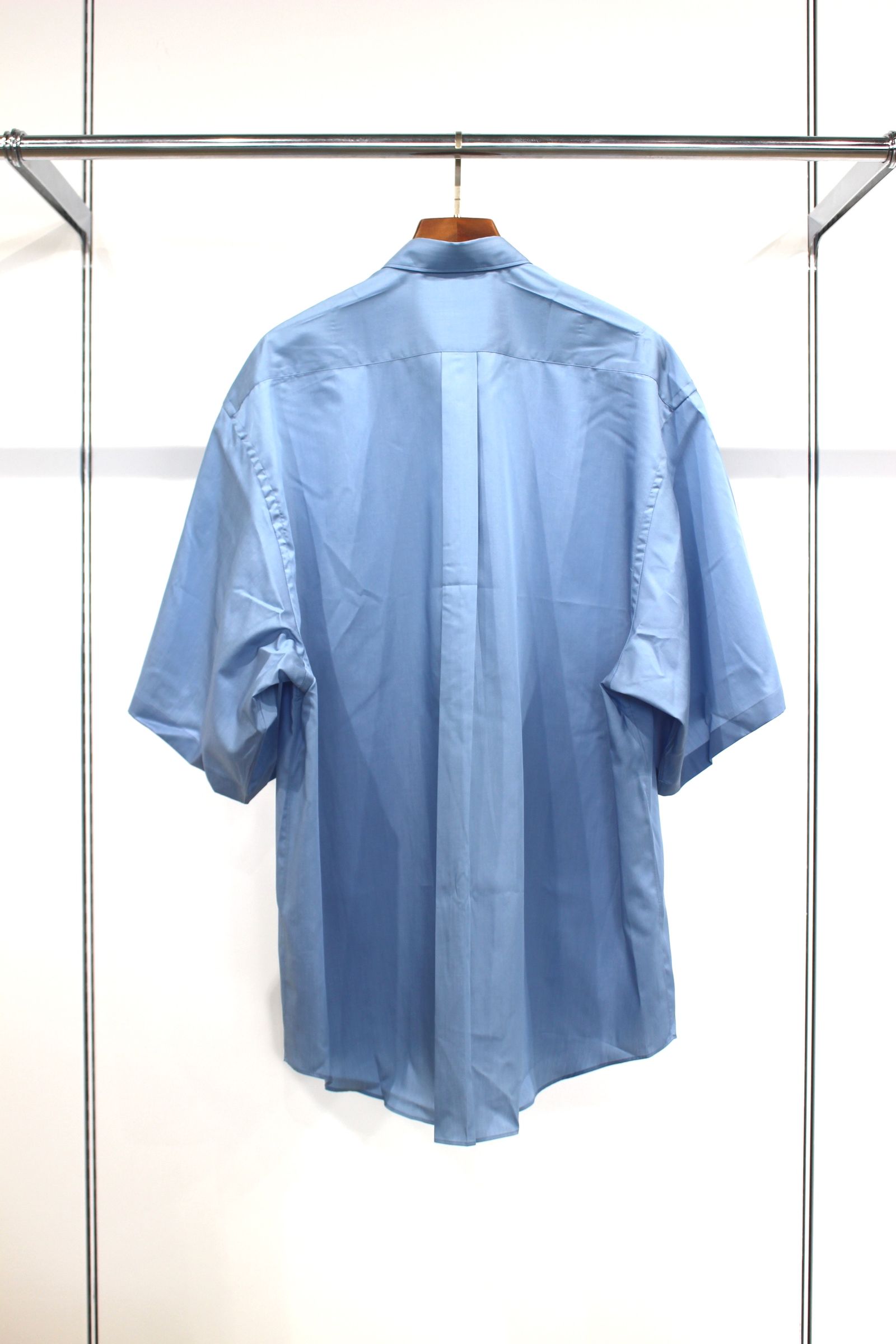 INTERIM - HYPER BIG 200/2 SUPIMA TWILL S/S REGULAR COLLAR SHIRT