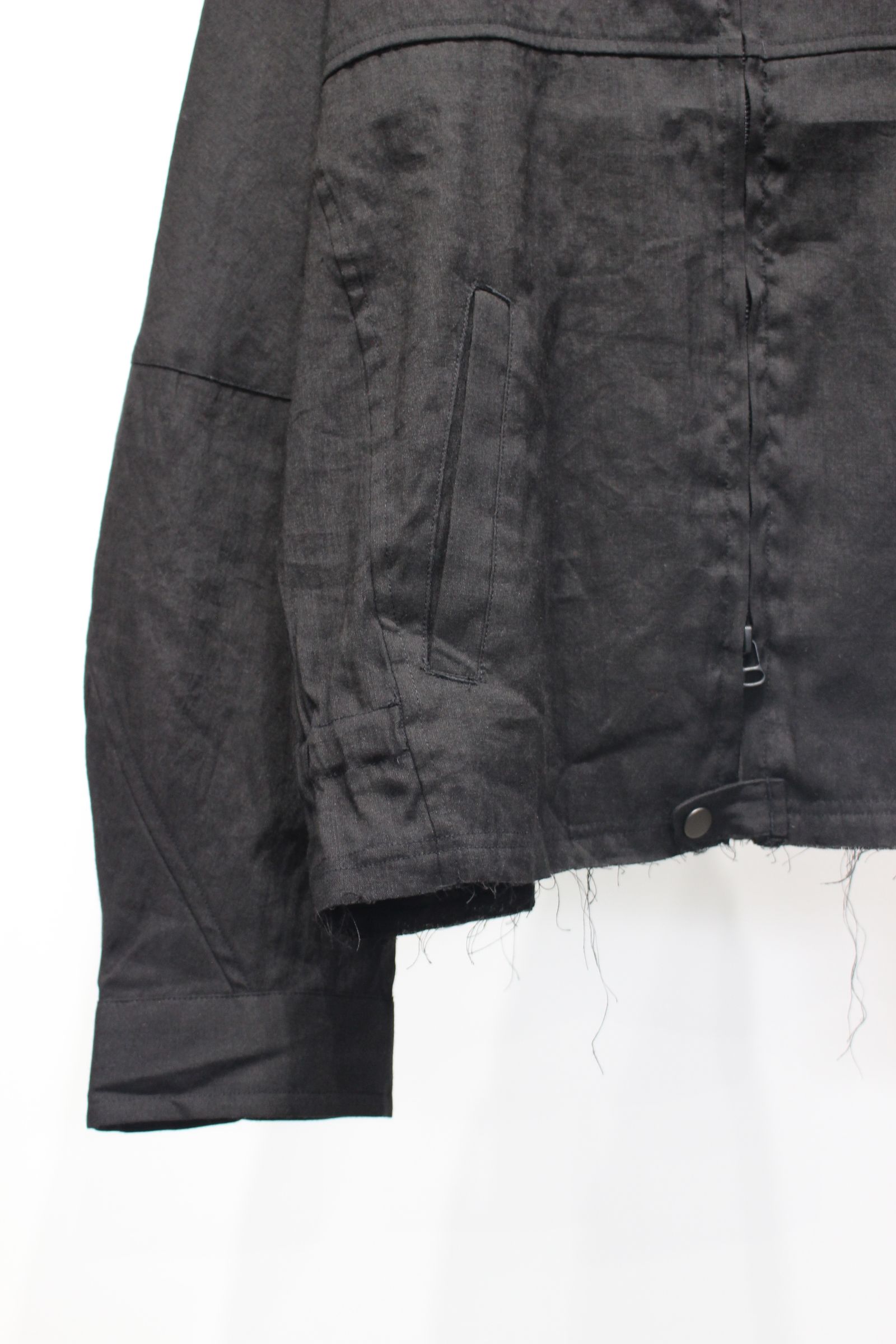 L/N ZIPUP SHIRT JACKET | BLACK | ライトブルゾン