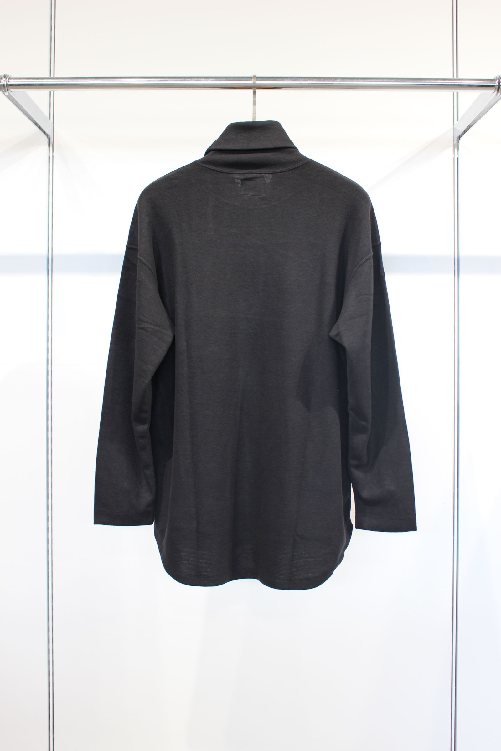 PREMIEREWARM L/S TEE (turtle-neck) | BLACK | カットソー