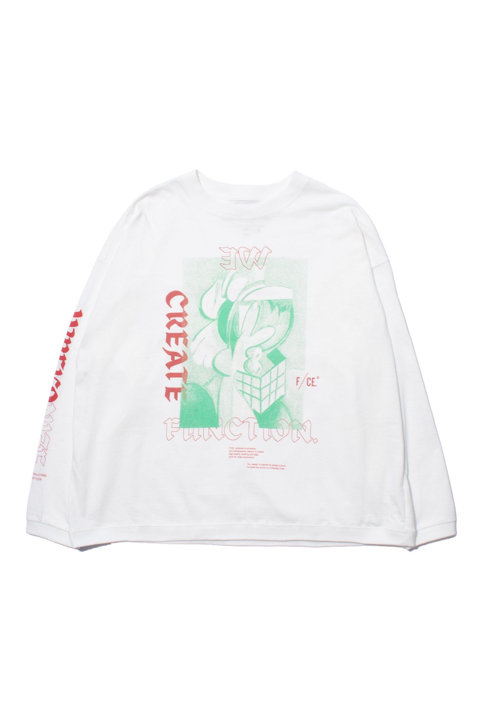 RE AIKAWA LONG SLEEVE TYPE-A | White | カットソー
