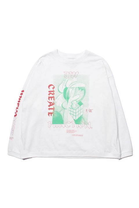 RE AIKAWA LONG SLEEVE TYPE-A | White | カットソー