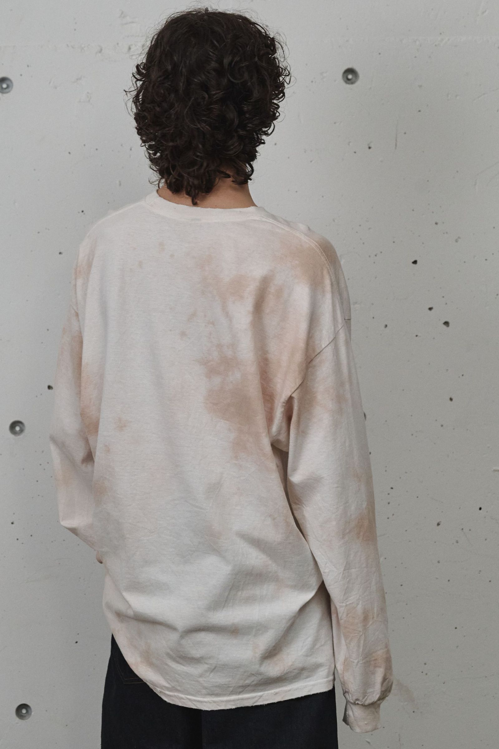 UNEVENNESS CATS AND DOGS LS | PINK | カットソー