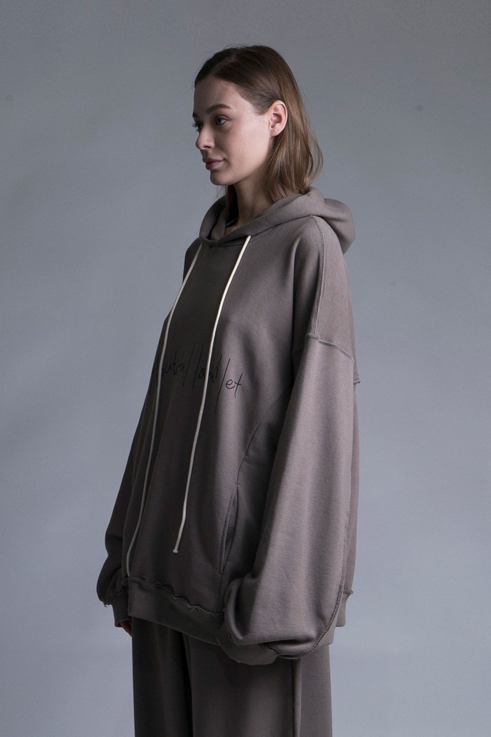 URAKE SWEAT HOODIE/MOCHA