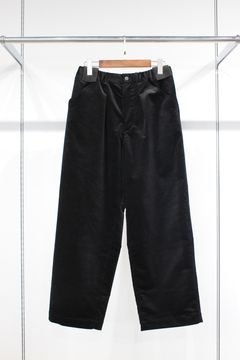 DEVIN Cords Ez Trousers | BLACK | パンツ