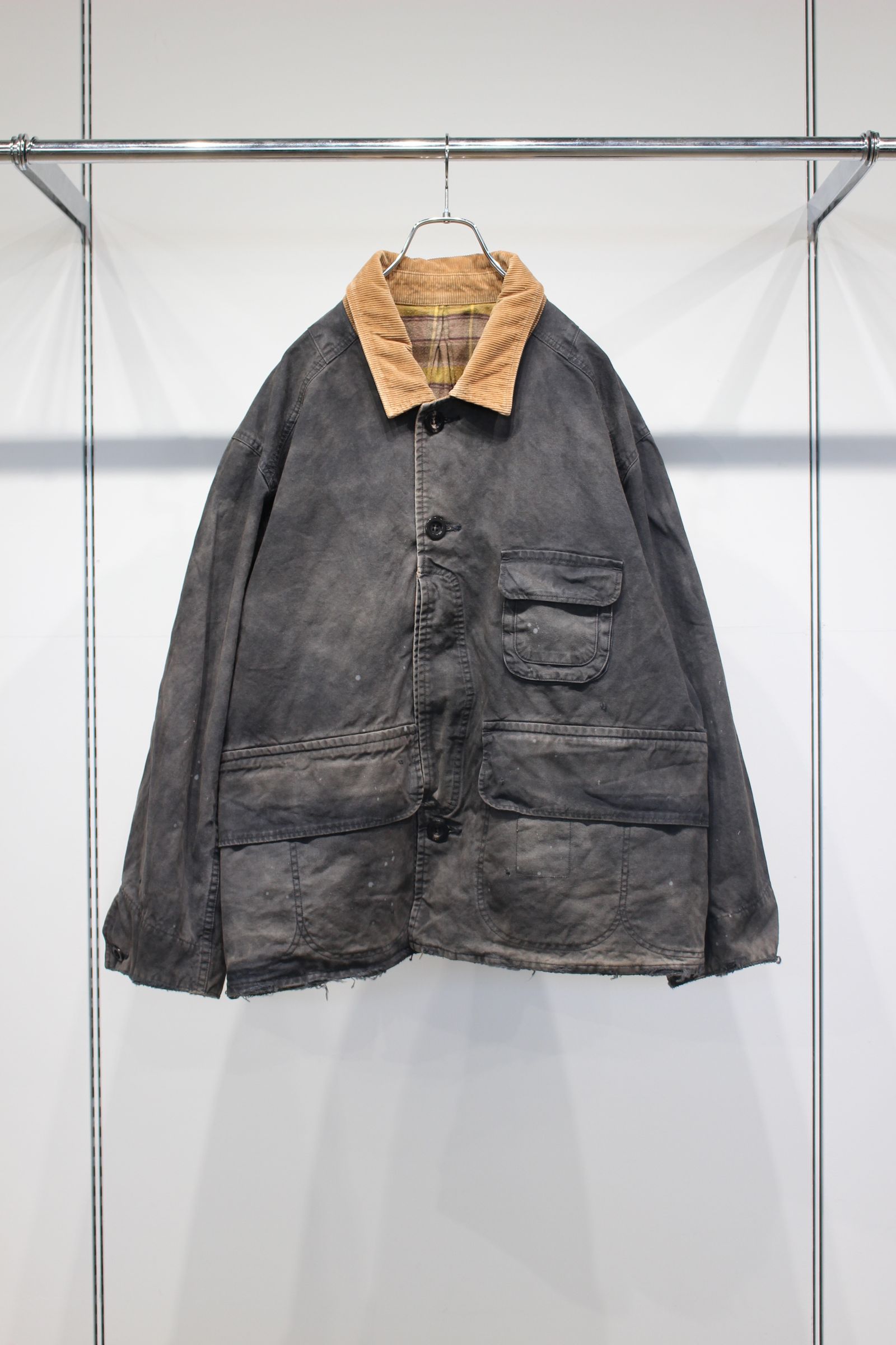 REVERSIBLE WORK JACKET | BLACK | リバーシブルジャケット