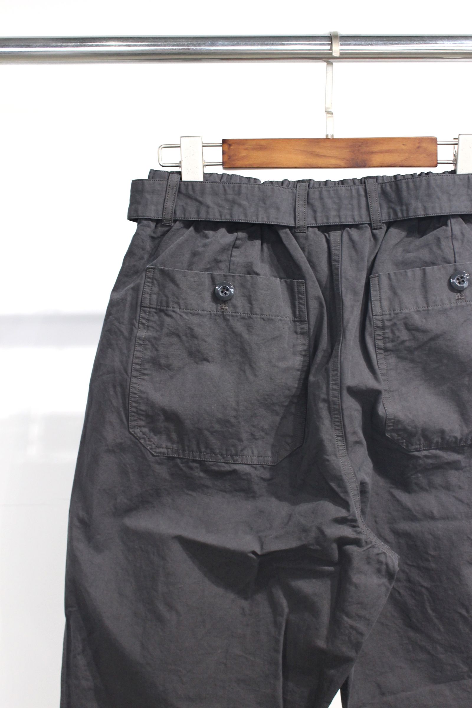 HARVEY BELTED TROUSERS/ユーティリティパンツ