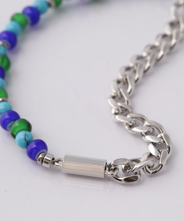 SWITCHING BEADS BRACELET | BLUE NAVY | ブレスレット