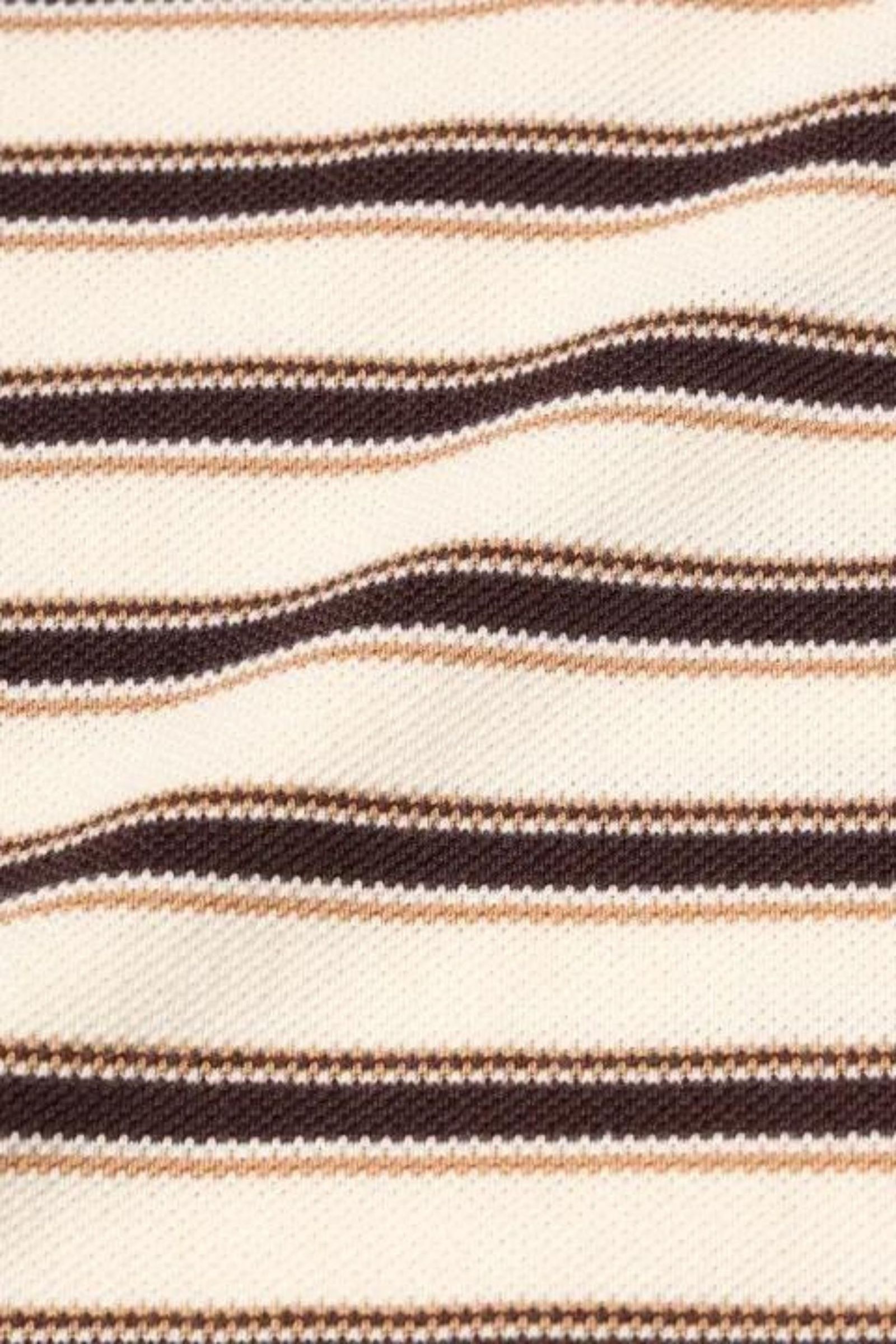 KANOKO BORDER BIG TEE | BEIGE | Tシャツ