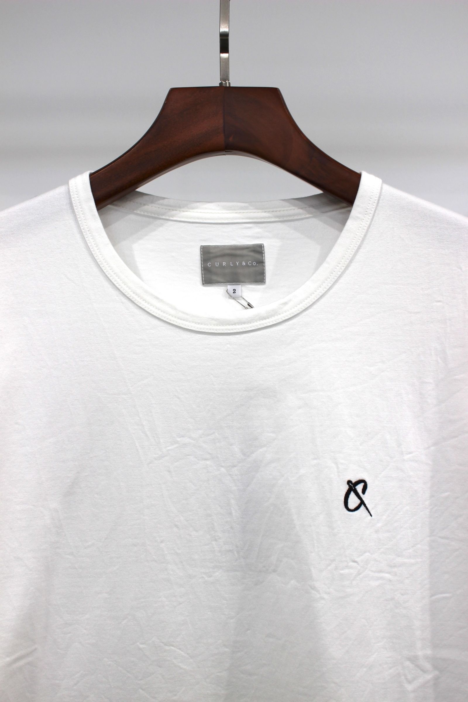 EMBROIDERY L/S TEE | WHITE | カットソー