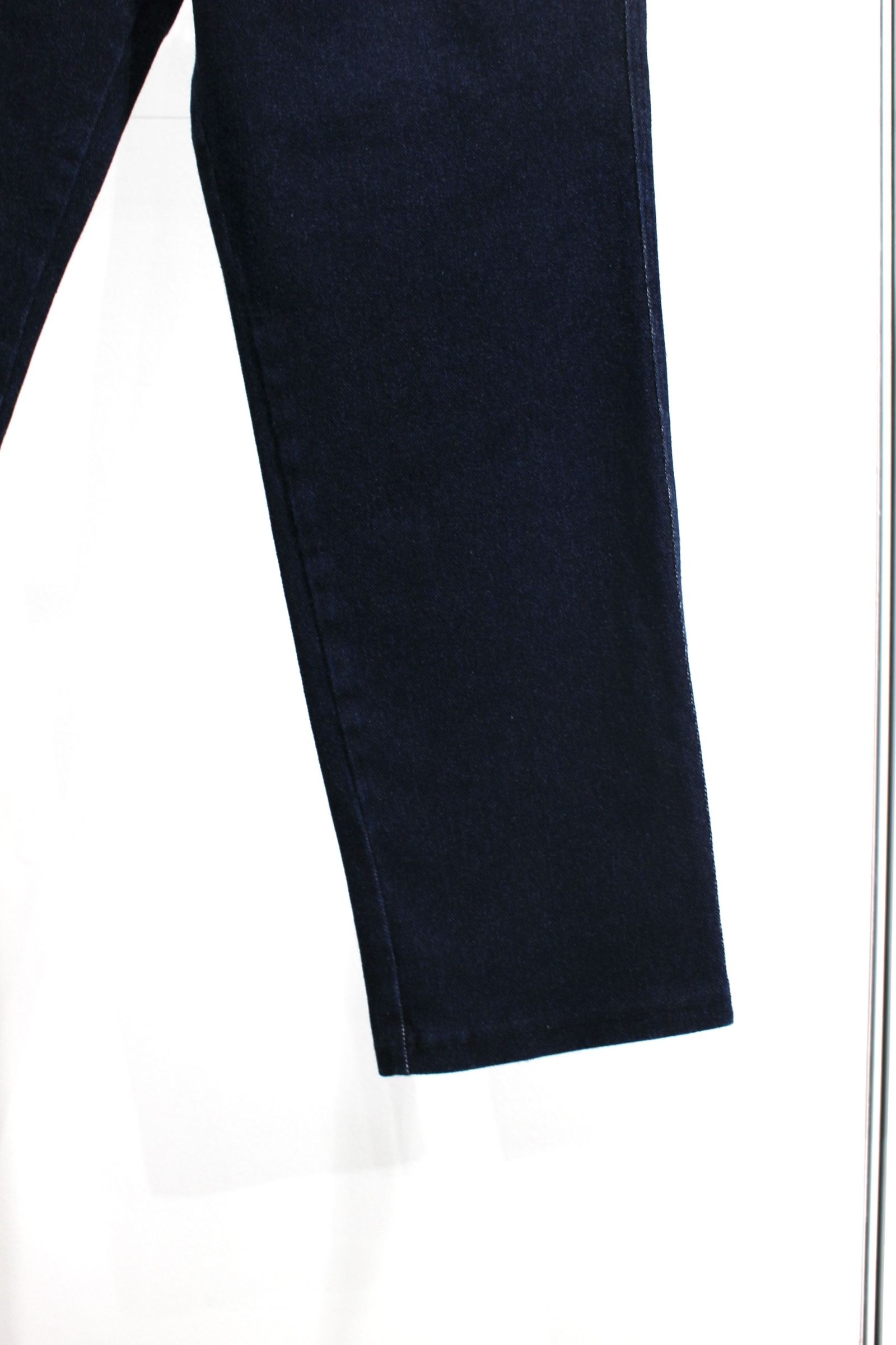 DENIM 1TUCK EZ TAPERED SLACKS -INDIGO- | INDIGO | ニットデニム