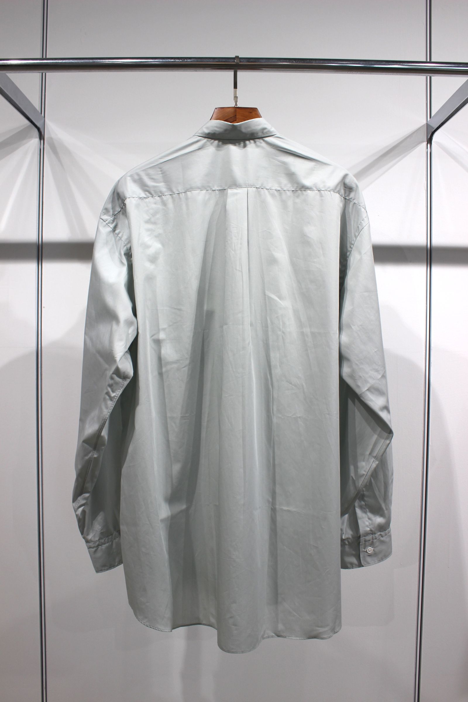 HYPER BIG 200/2 SUPIMA BROAD REGULAR COLLAR SHIRT/L.MINT