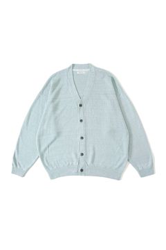 HEMP KINT CARDIGAN/SAGE