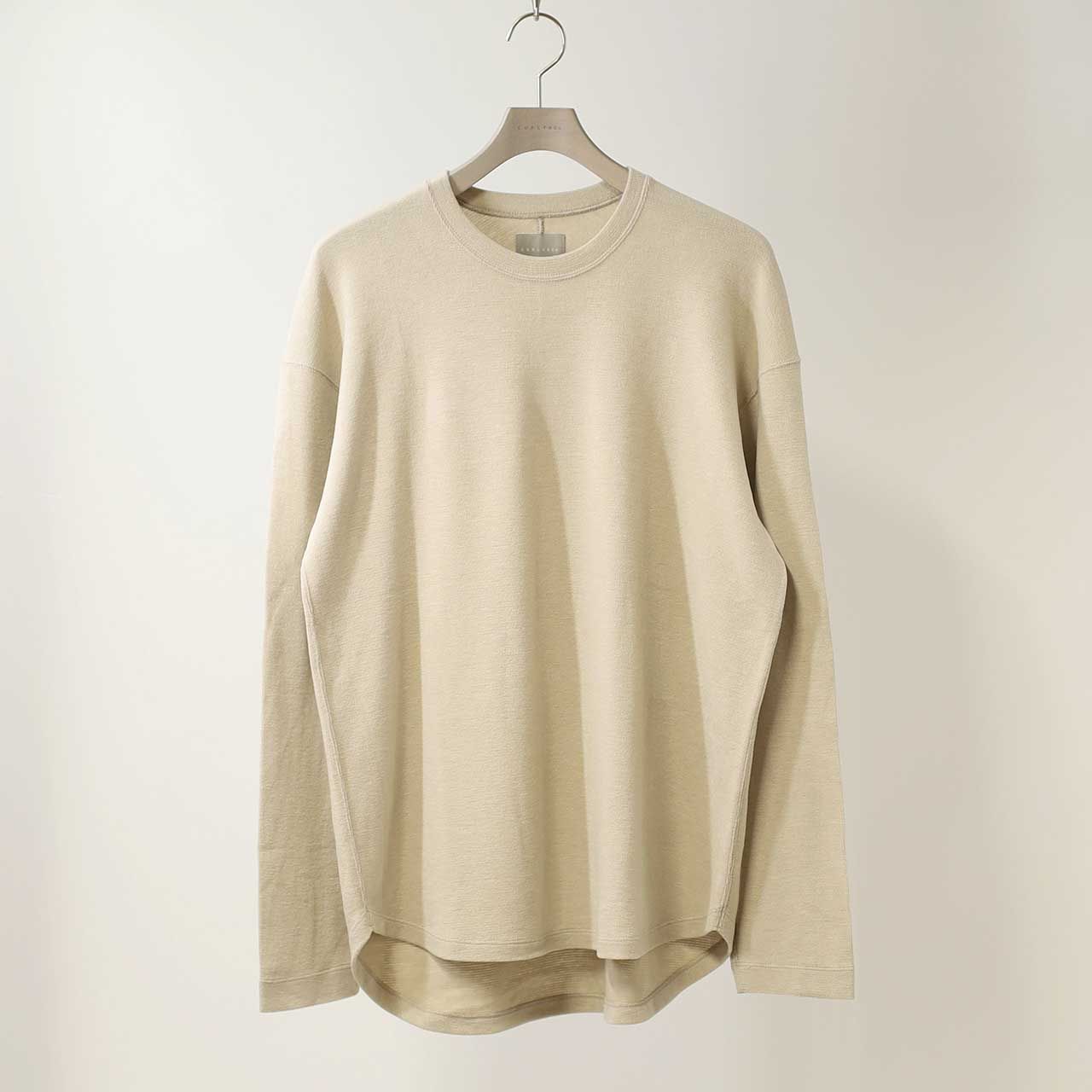 PREMIEREWARM L/S TEE (crew-neck) | SAND | カットソー