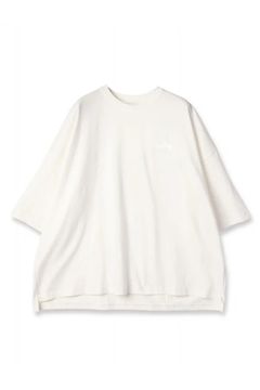 EMBROIDERY BIG TEE | WHITE | オーバーサイズT