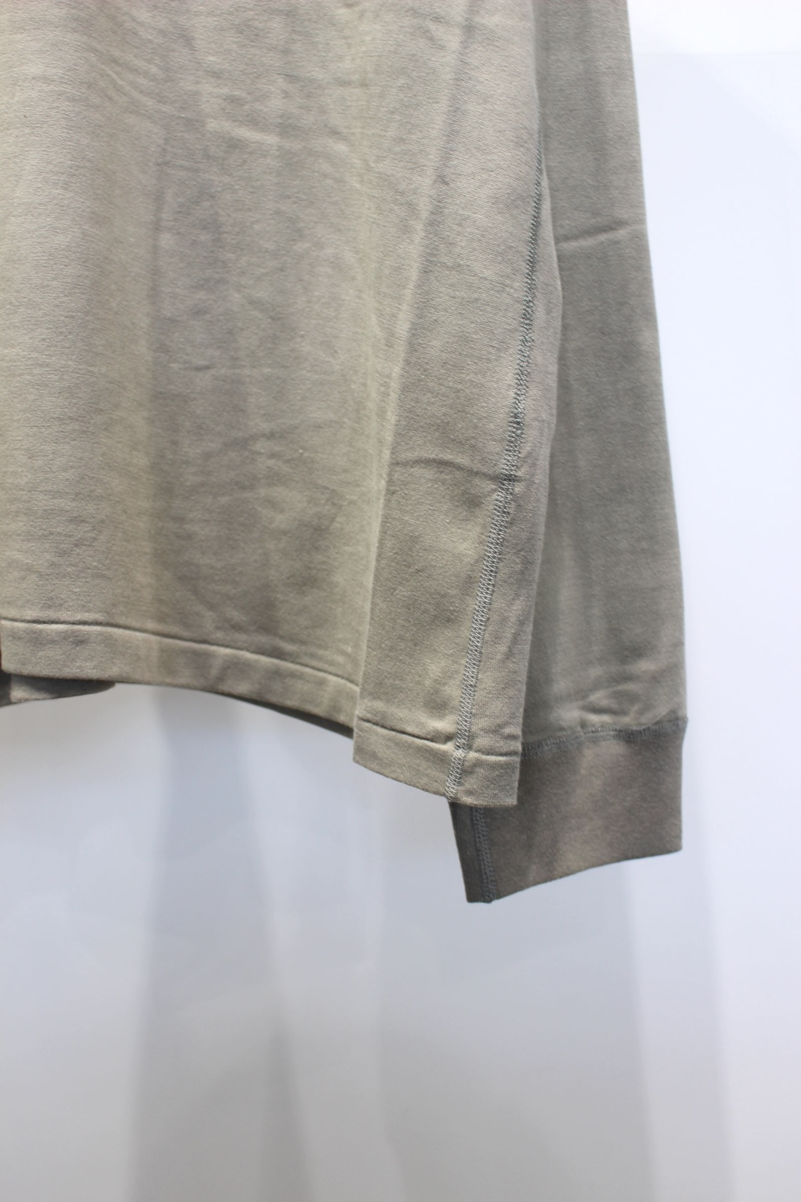 UNEVENNESS LS T-SHIRT | GRAY | カットソー