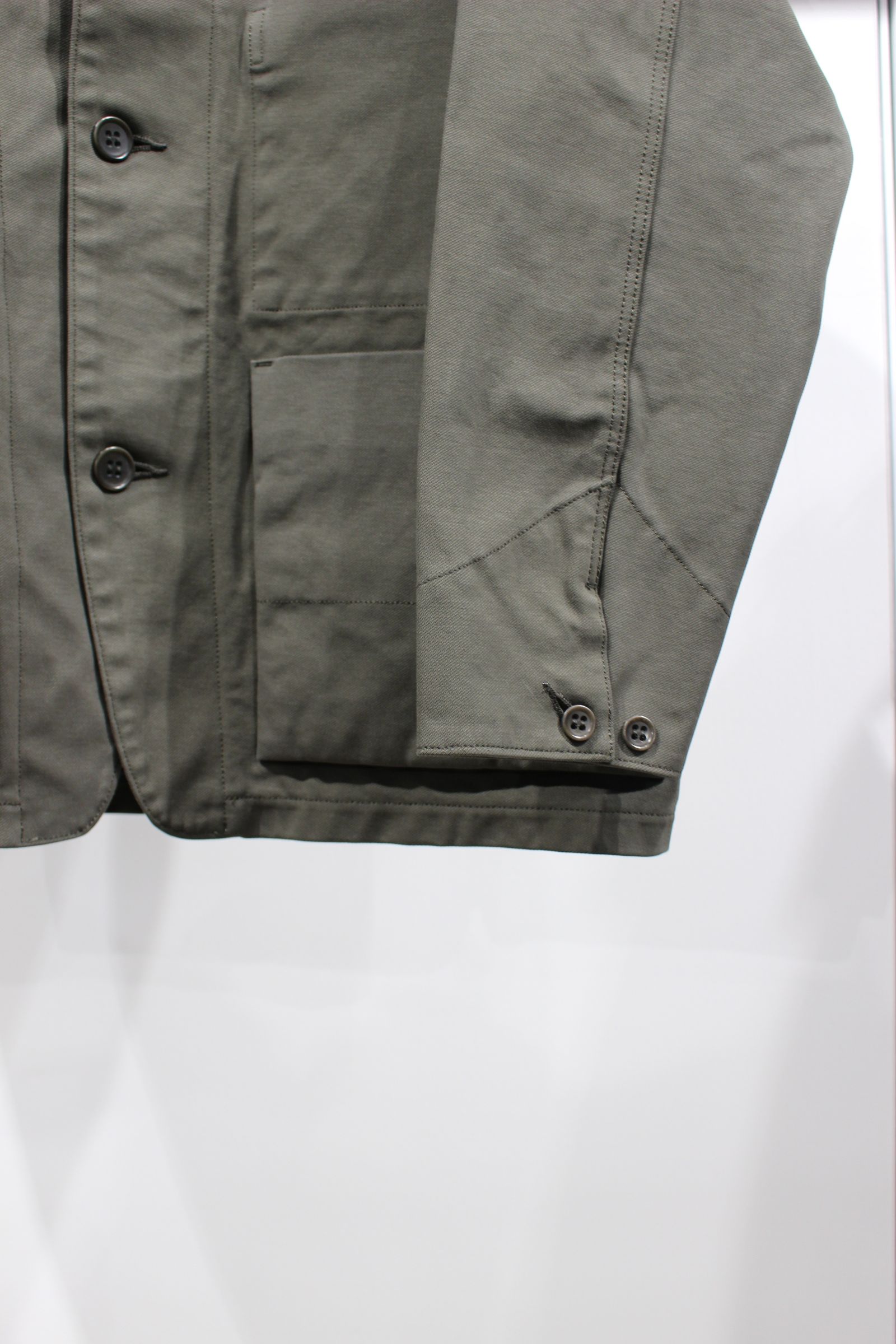 HARD TWILL COVERALL/OLIVE