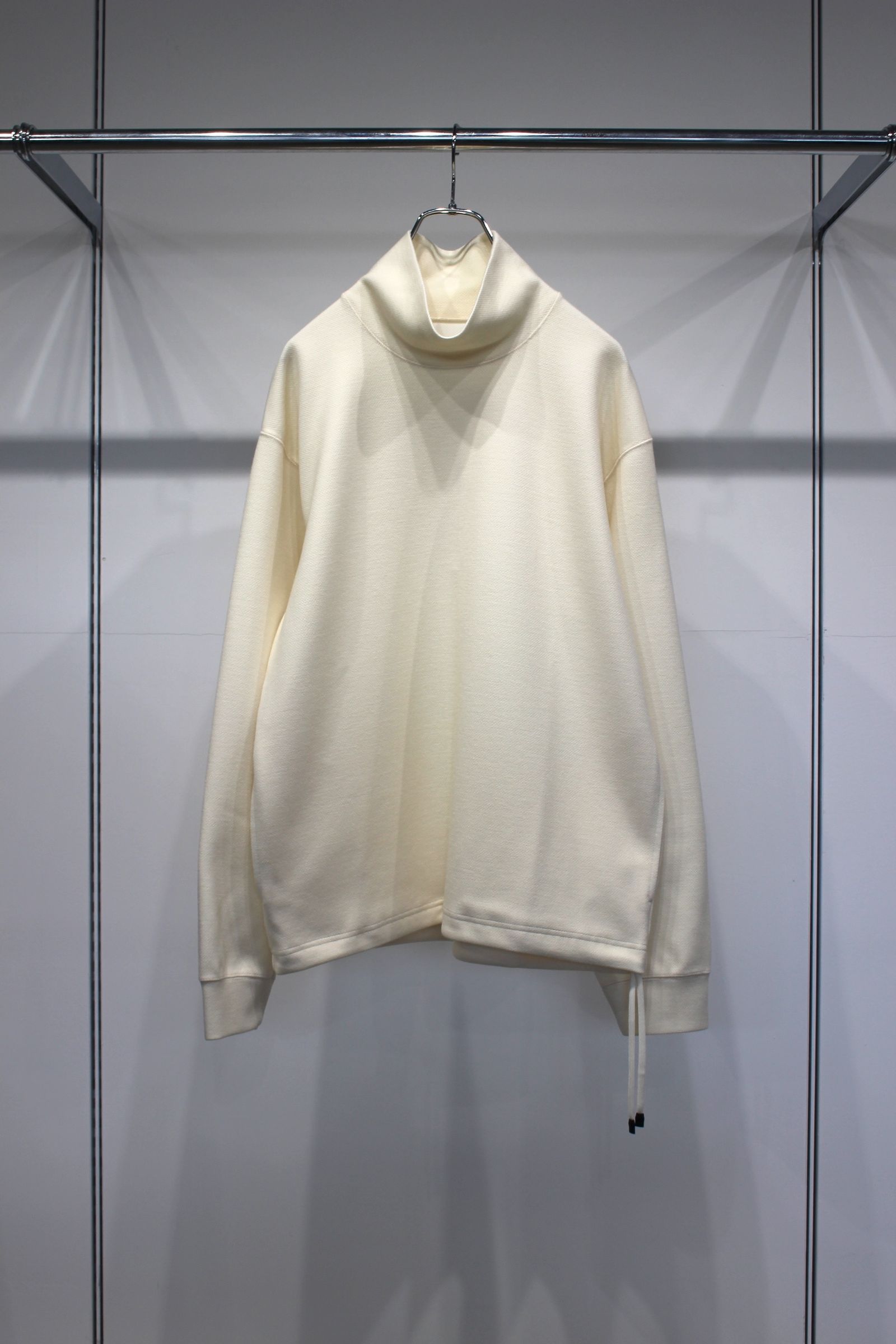 ALBERT MOC SWEATER | IVORY | モックネック