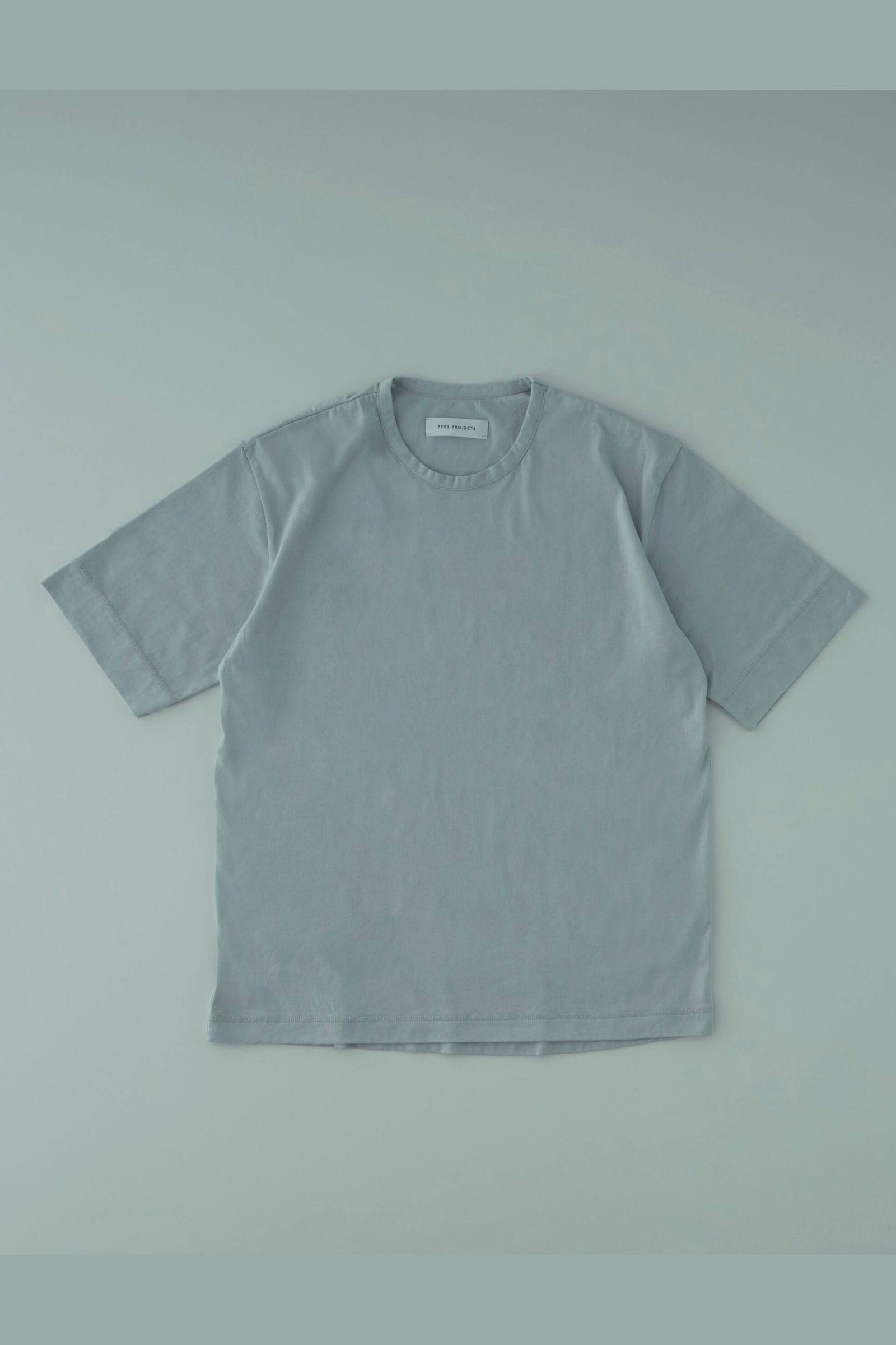 DEVIN S/S CN TEE | LT.GRAY | Tシャツ