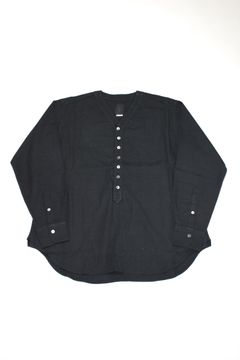RAYON LINEN PULLOVER SH/プルオーバーシャツ