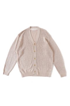 DRY COTTON KNIT CARDIGANE/コットンニットカーディガン
