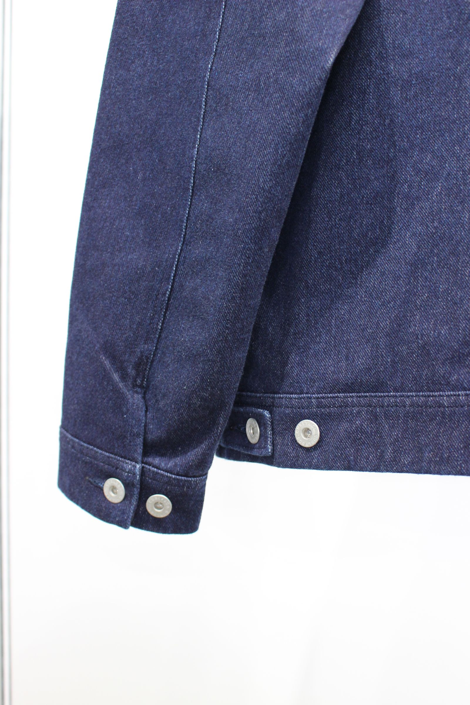 CURLY - INDIGO TRUCKER JACKET -ONE WASHED-/WASHED INDIGO | NapsNote