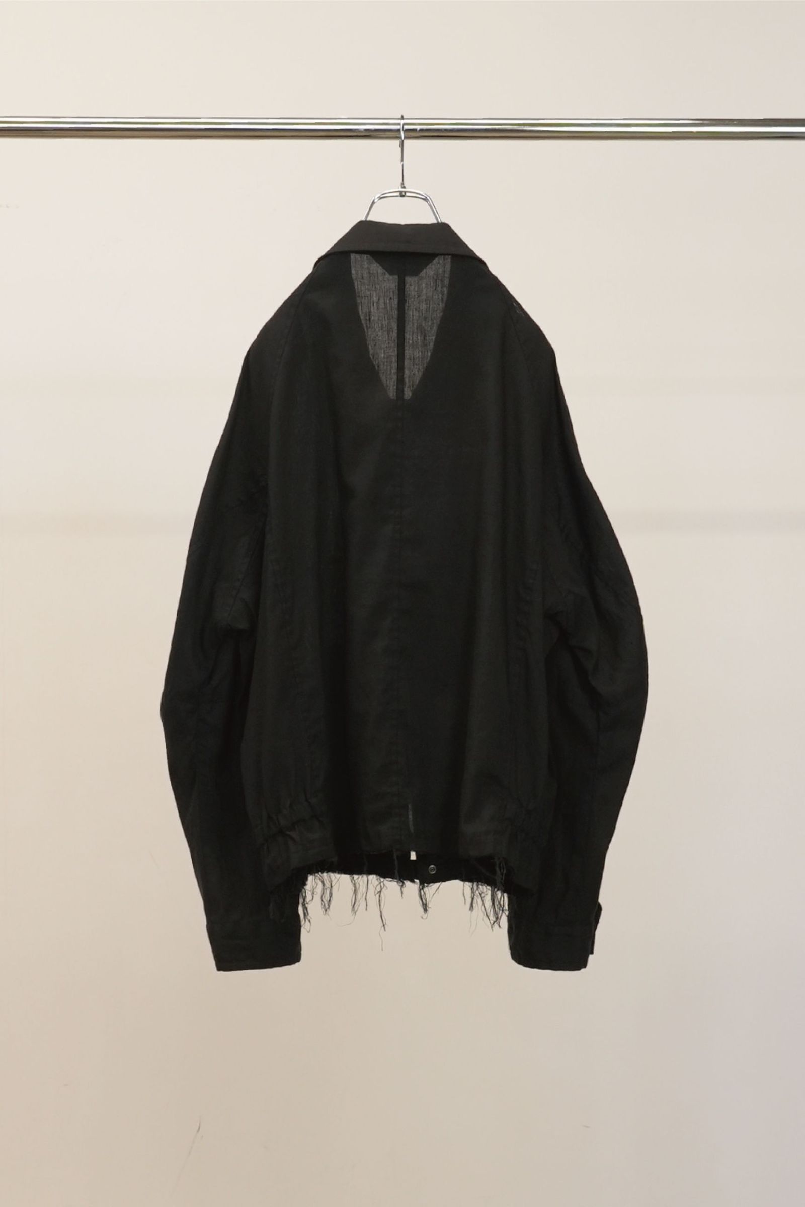 L/N ZIPUP SHIRT JACKET | BLACK | ライトブルゾン